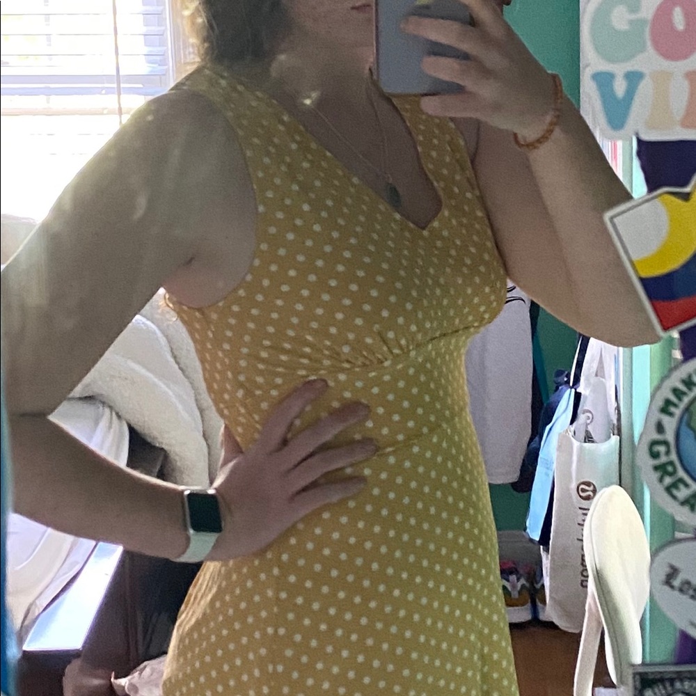 francescas yellow dress (never worn!)